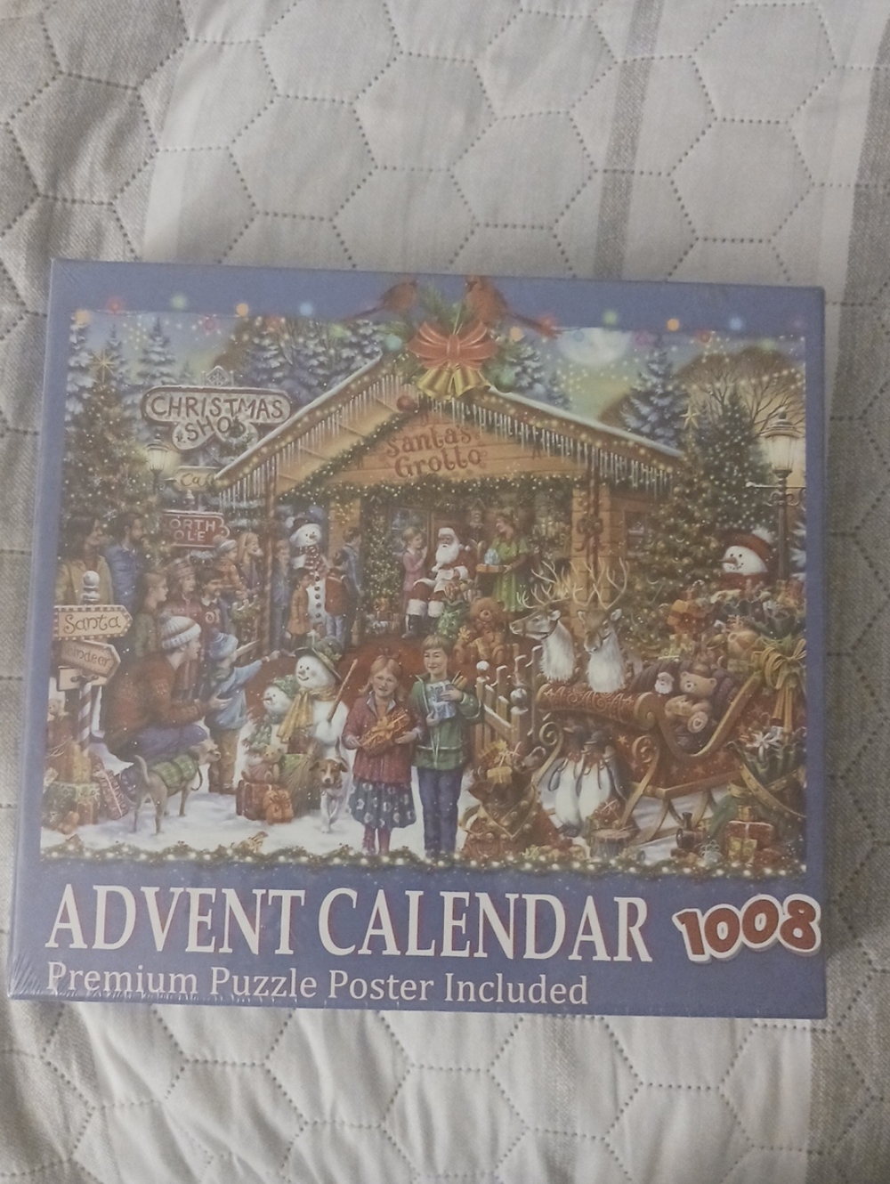 Advent Calendar PUZZLE Christmas Celebration  1008 Pcs New Sealed